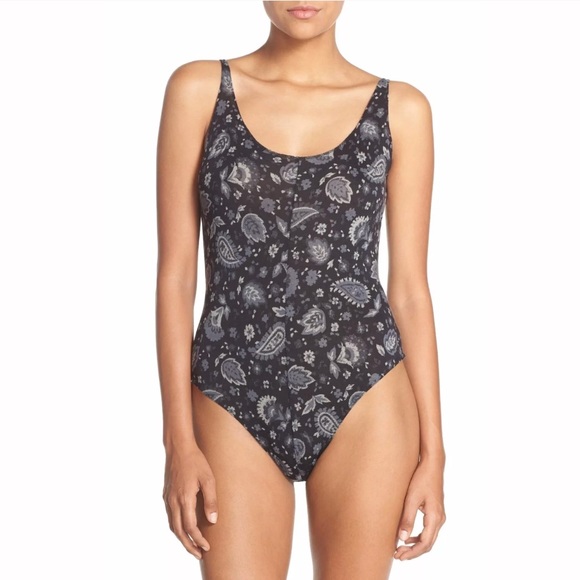 Free People Other - Free People Intimately paisley print bodysuit